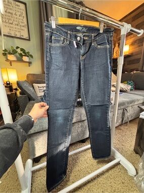 Old Navy Dark Blue Skinny Jeans - Women's